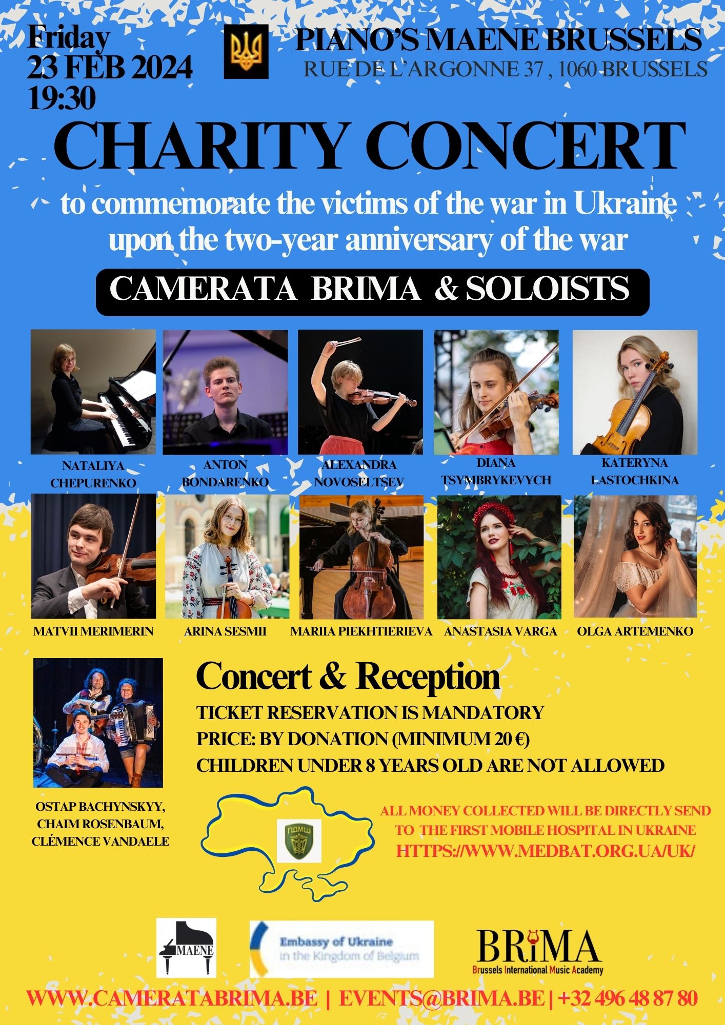 23 02 2024 Camerata Brima 2 Year Anniversary Of War In Ukraine V2